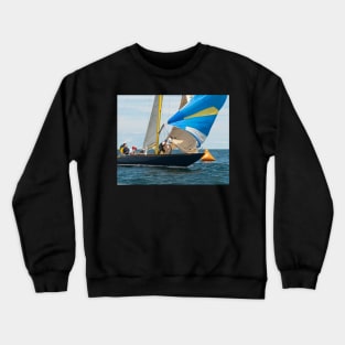 Severn II Round the offset mark Crewneck Sweatshirt